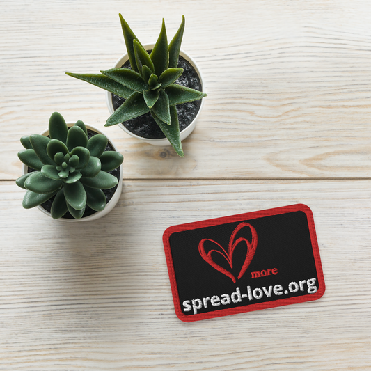 Spread-love.org Embroidered patches